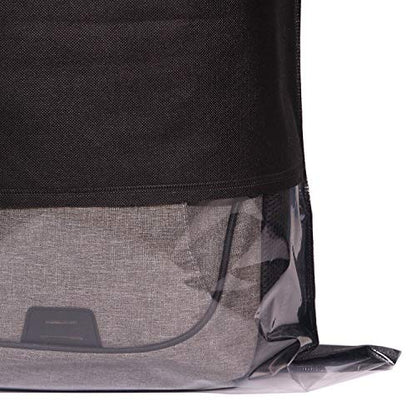 DIOMMELL Set of 6 Dustproof Drawstring Bags Dust Covers Large Non-Woven Fabric Cloth Storage Pouch String Bag for Handbags Purses