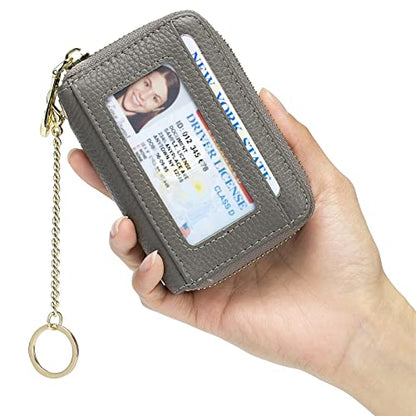 imeetu Rfid Credit Card Holder, Businese Card Case, Wallet for Women Men - color: Pro - Grey