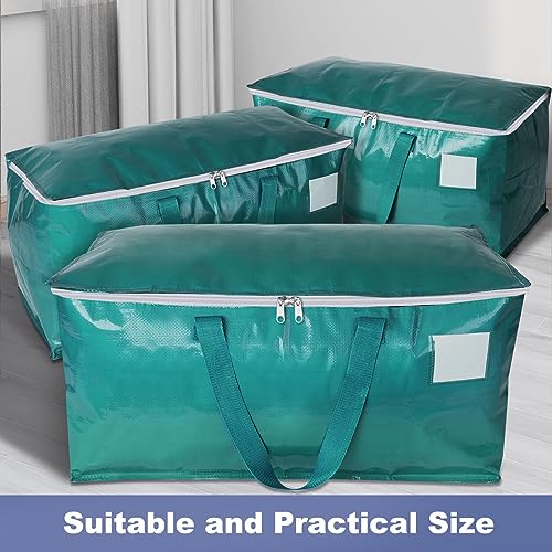 StorageRight Moving Bags, Moving Boxes, 93L 10-Pack Sotrage Totes, Green - color: Green, size: 10 Pack