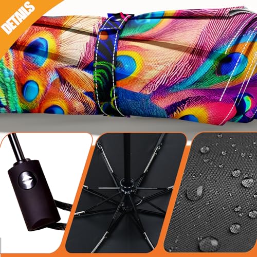 Folding Umbrella, Automatic Small Compact, Sun & Rain - color: MT62