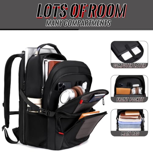 55L Gaming Laptop Backpack, Fits 18.4-19" Laptop, Grey - color: Grey, size: 18.4 Inch（21.6"x15.4"x9.8"）