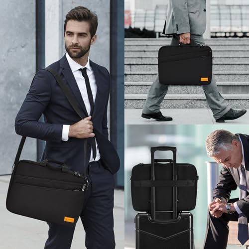 bagasin 17 17.3 inch Laptop Computer PC Shoulder Bag Carrying Case - color: Black, size: 17-17.3