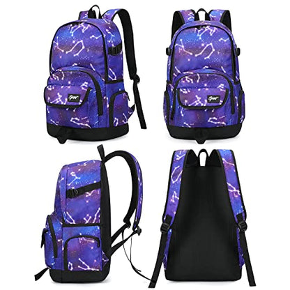 rickyh style School Backpack Travel Bag for Men & Women Lightweight College - color: 04 Constellation