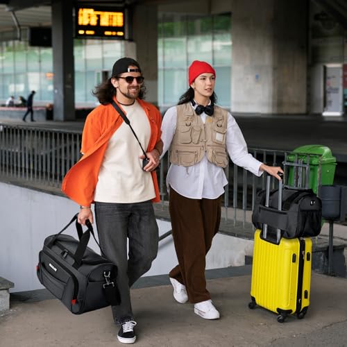 Underseat Carry On Luggage Bag Airplanes Personal Item Bag - 18 IN Grey - color: Grey, size: 18 IN