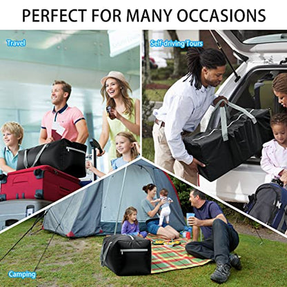 iFARADAY Foldable Duffel Bag, 30 inch / 75L, Black - color: Black-75L