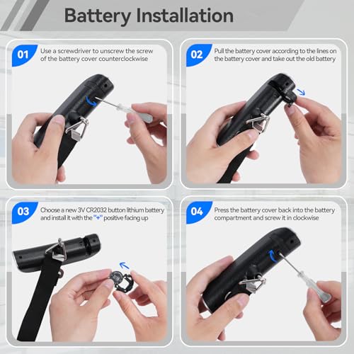 Luggage Scale Dr.meter 2 Pack Travel Essential Digital Luggage Weight Scale - color: 2 * Silver
