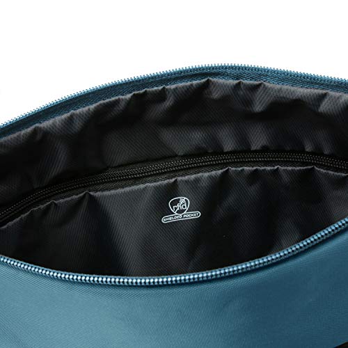 Travelon Anti-Theft Active Medium Crossbody Bag - color: Teal