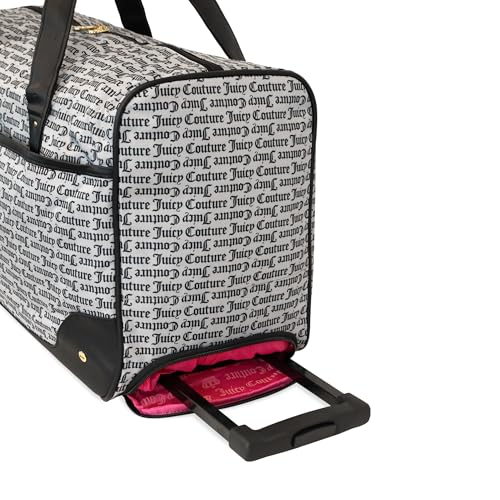 Juicy Couture Sahara 22in Rolling Duffel - color: JC GREY