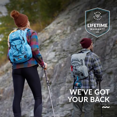 Water Buffalo Sherpa 22L Hiking Hydration Backpack, 2L Bladder - color: Canopy