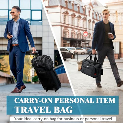 Underseat Carry On Luggage Bag Airplanes Personal Item Bag - 16 IN Grey - color: Grey, size: 16 IN