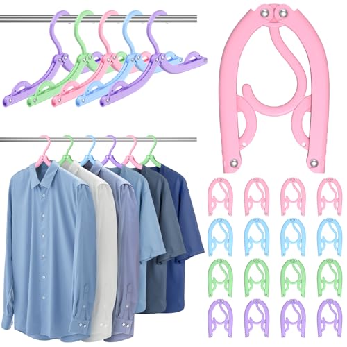 12 Pcs Portable Travel Hangers for Cruise Ship Essentials 2026 - color: Multicolor
