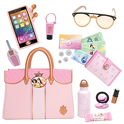 Disney Princess Style Collection Deluxe Tote Bag Toy Purse Set (21pc) - style: Tote Bag