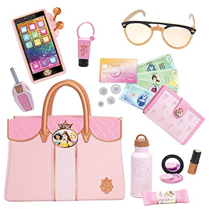 Disney Princess Style Collection Deluxe Tote Bag Toy Purse Set (21pc) - style: Tote Bag