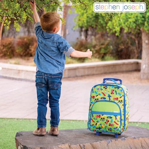 Stephen Joseph Kids' Rolling Carry-On Luggage, Dino - color: New Dino