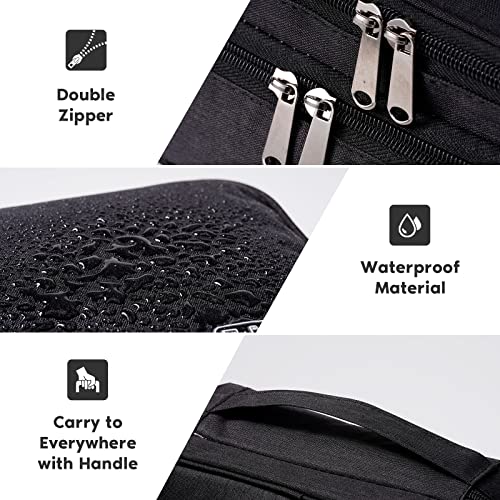 OrgaWise Electronics Travel Organizer, Three-Layer Tech Case - color: Three layer-Black