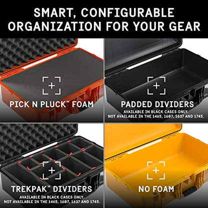 Pelican Air 1555 Case No Foam - Black - color: Black, size: No Foam