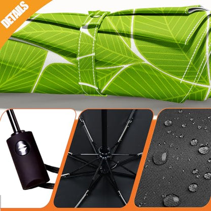Folding Umbrella, Automatic Small Compact, Sun & Rain - color: MT64