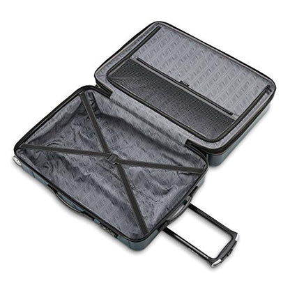 Samsonite Omni 2 Hardside 2 Piece Set - Includes Carry-On & Medium Checked Suitcases - 360° Dual Spinner Wheels - Integrated TSA Lock & Expansion - Amazon Exclusive -Nova Teal - color: Nova Teal, size: 2-Piece Set (Carry-on/Medium)