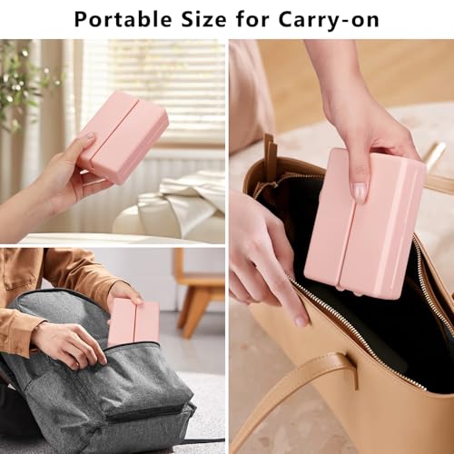 FYY Travel Pill Organizer, Pill Box Medicine Case-2pcs Pink - color: Pink, size: Large (1 Piece), Small (1 Piece)