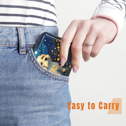 Rimilak Aluminuml Credit Card Holder,Cute Dog - color: Cute Dog