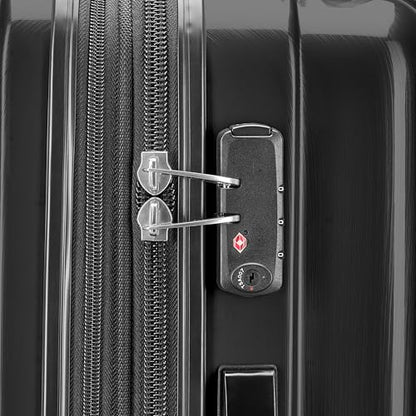 Samsonite Winfield 2 Hardside Expandable Luggage with Spinner Wheels, Brushed Anthracite, Checked-Large 28-Inch - color: Brushed Anthracite, size: Checked-Large Spinner