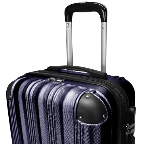 World Traveler Kemyer Quest 29-Inch Hardside Lightweight Expandable Spinner Suitcase Luggage - Navy - color: Navy, size: 29-inch
