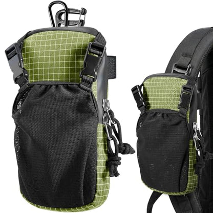 Phone Holder for Backpack Molle Phone Holster Bag Phone Case Pouch - color: Green