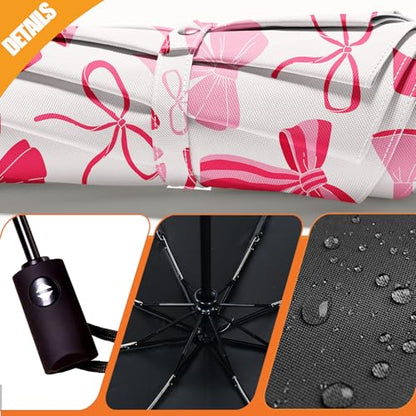 Folding Umbrella, Automatic Small Compact, Sun & Rain - color: MT49