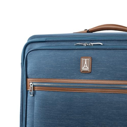 Travelpro Platinum Elite Checked Luggage Spinner, Coastal, 29-Inch - color: Coastal Blue, size: Checked-Large 29-Inch