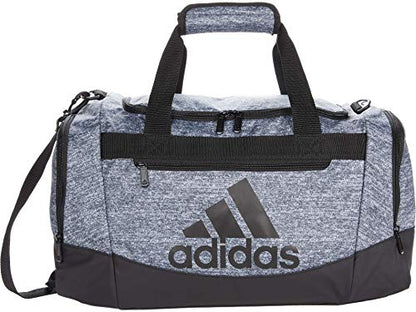 adidas Unisex Defender 4.0 Gym Duffel Bag for Men and Women - color: Jersey Onix Grey/Black, style: Small 38l