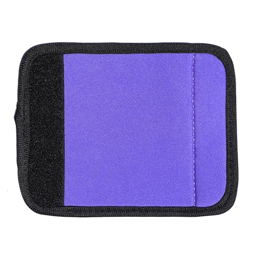 Neoprene Luggage Handle Wraps for Traveling Bright Color Luggage Identifiers|Handle Wraps|Handle Covers - color: Lavender