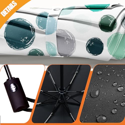 Folding Umbrella, Automatic Small Compact, Sun & Rain - color: MT52