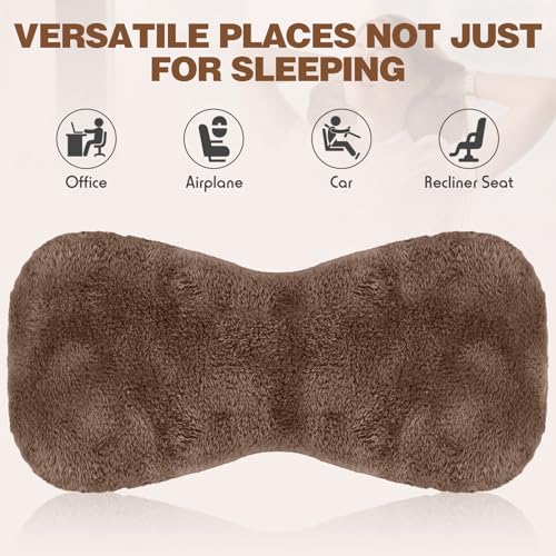 Colingmill 1 Pc Neck Pillow for Recliner Chair Headrest,Brown - color: Brown