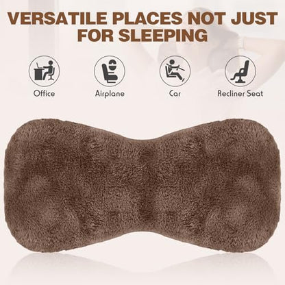 Colingmill 1 Pc Neck Pillow for Recliner Chair Headrest,Brown - color: Brown