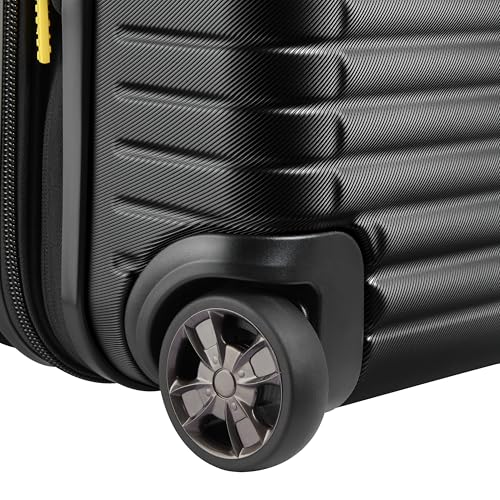 DELSEY PARIS Cruise 3.0, Underseat Carry-On Hardside Luggage, Black - color: Black, size: Underseater