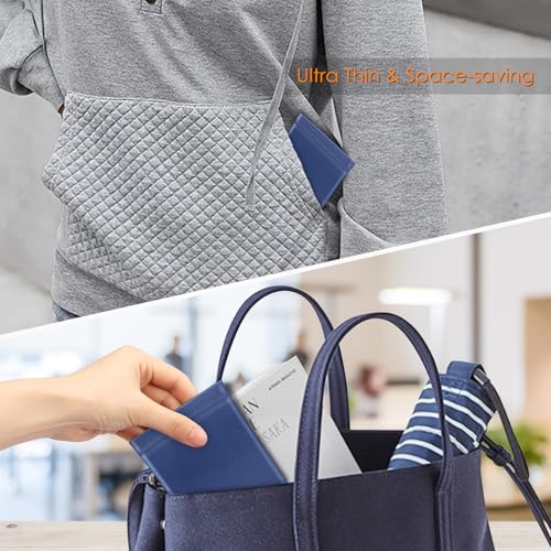 FINTIE Soft Eyeglasses Case with Cleaning Cloth, Squeeze Top Glasses Pouch - color: Navy Blue