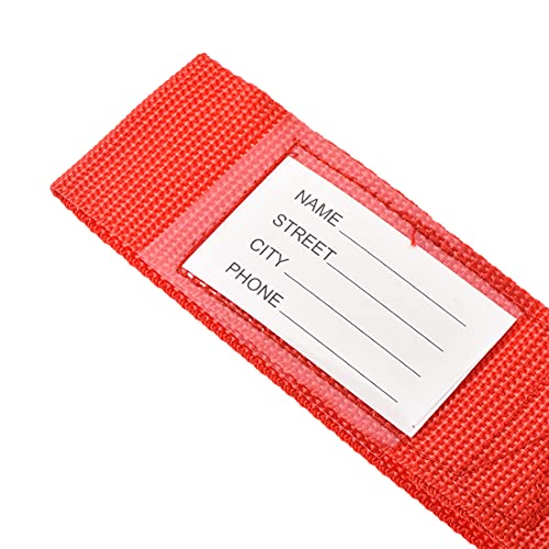 uxcell Luggage Straps Suitcase Belts with Buckle, Combination Lock, Adjustable Travel Packing Accessories - color: Red