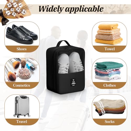 2 PCS Shoes Bags for Travel, Holds 2 Pair of Slippers and 1 Pair of Sneaker
