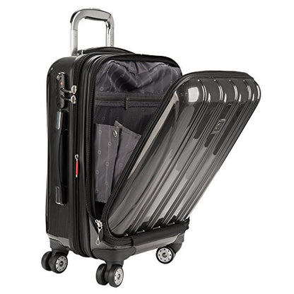 DELSEY PARIS Helium Aero, Set (19/24/28 Inch) Luggage, Brushed Charcoal - color: Brushed Charcoal, size: 3-Piece Set (19/24/28)
