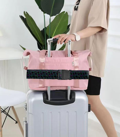 Luggage Straps for Suitcases Travel Belt Accessories, Cute Suitcase Strap, Adjustable Luggage Belt Strap, Heavy Duty with Quick-Release Buckle Luggage Strap Cute Black Cats - color: Cute Black Cats