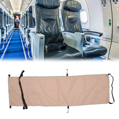 Adjustable Leg Hammock, Portable Airplane Foot Hammock, Comfort Travel Foot Rest Sling for Outdoor, Bus, Plane Travel, Long Flight