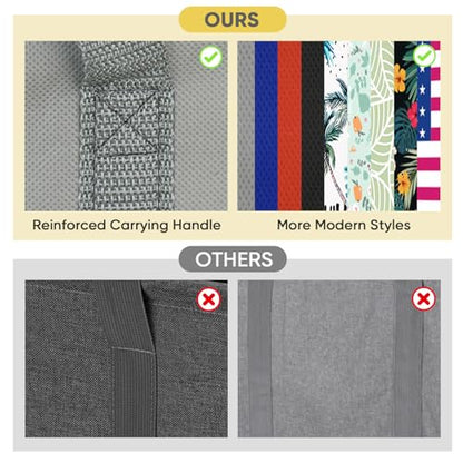 BALEINE Insulated Reusable Grocery Bags with Zippered Top, Large Cooler Bag - color: Urban Gray, size: 2 Pack