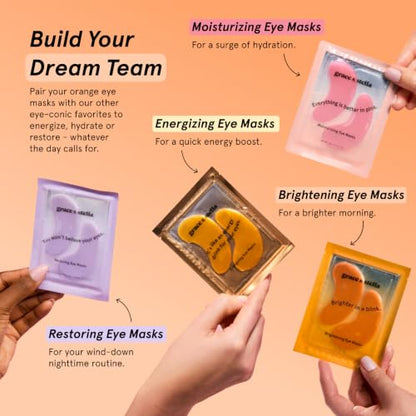 grace & stella New Brightening Eye Patches for Dark Circles (48 Pairs) - size: 48 Count (Pack of 1)
