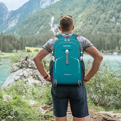 Lightweight Foldable 45L Large-Capacity Simple Daypack (Green) - color: 45l-green