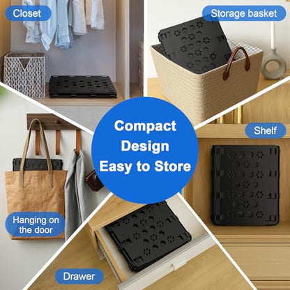 BoxLegend V3 Shirt Folder Board Tshirt Clothes Folding Board Durable Black - color: Black