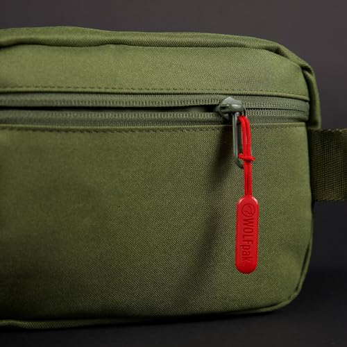 WOLFpak 1.5L Tactical Crossbody Pack 900D Waterproof (Venom Green) - color: Green Venom