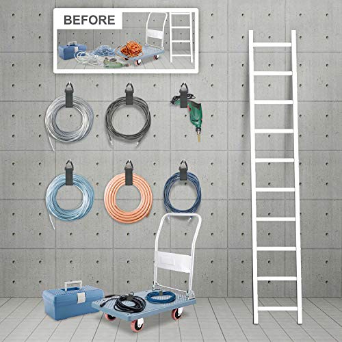 ZTSXLLIM Extension Cord Holder Organizer, Garage Organization and Storage - size: L