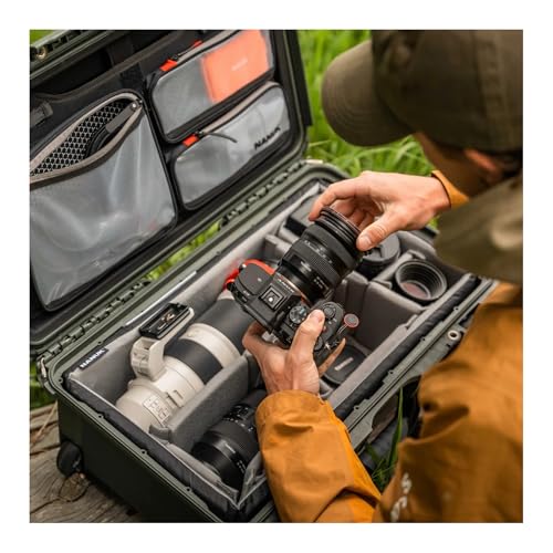 NANUK 935 Pro Photo Kit Camera Case, Waterproof Wheeled Hard Case, Carry-On - color: Yellow - Pro Photo Kit