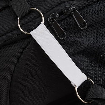 Waist Cincher Clip Adjustable Elastic Strap Double Ring Clip for Tightening Shirts, Dresses & Hats