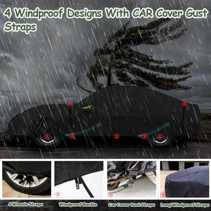 6 Layer Custom Car Cover for 2014-2019 Corvette C7 Stingray Z51 Z06 - size: Corvette C7 Cover